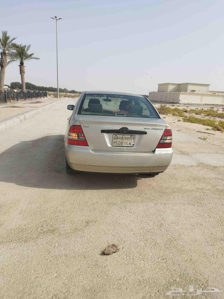 اللبيع كورولا موديل 2003 قير عادي ممتاز64491700390787112