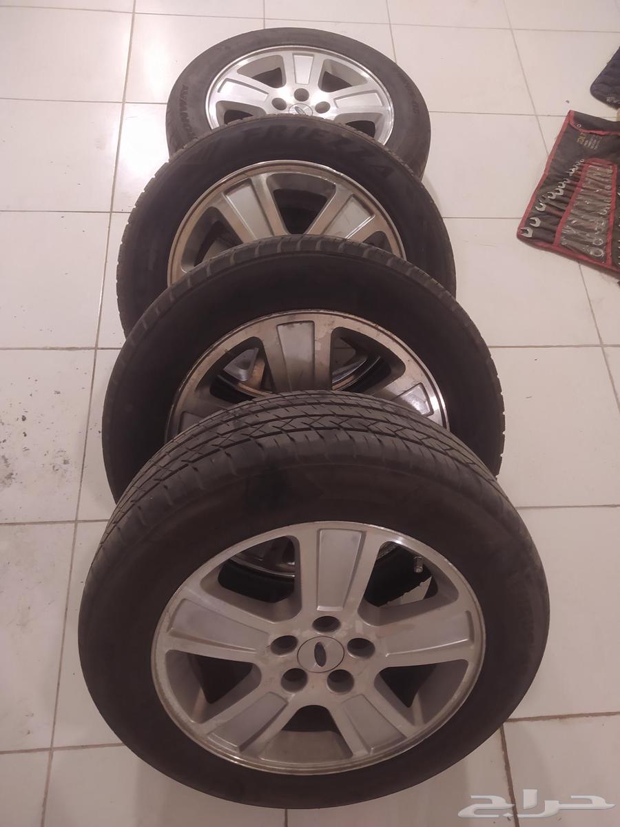 جنوط فورد فكتوريا مقاس 17 فيه تبريزه الكفرات جديده ثنتين 2464503022491394110