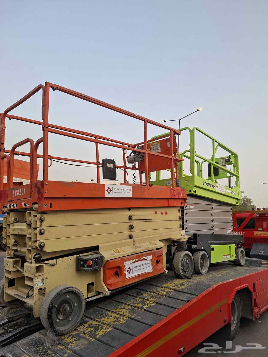 Scissor Lift سيزر لفت رافعه مقصيه رافعه عماليه64496364452737111