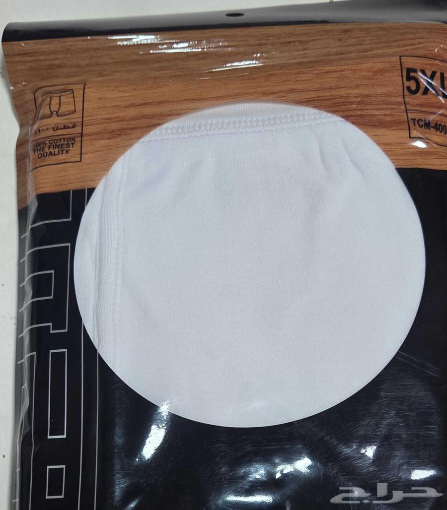 للبيع سروال رجالي قطن قصير ( هافات ) مقاس 5XL ماركة الاصيل64360666883585110