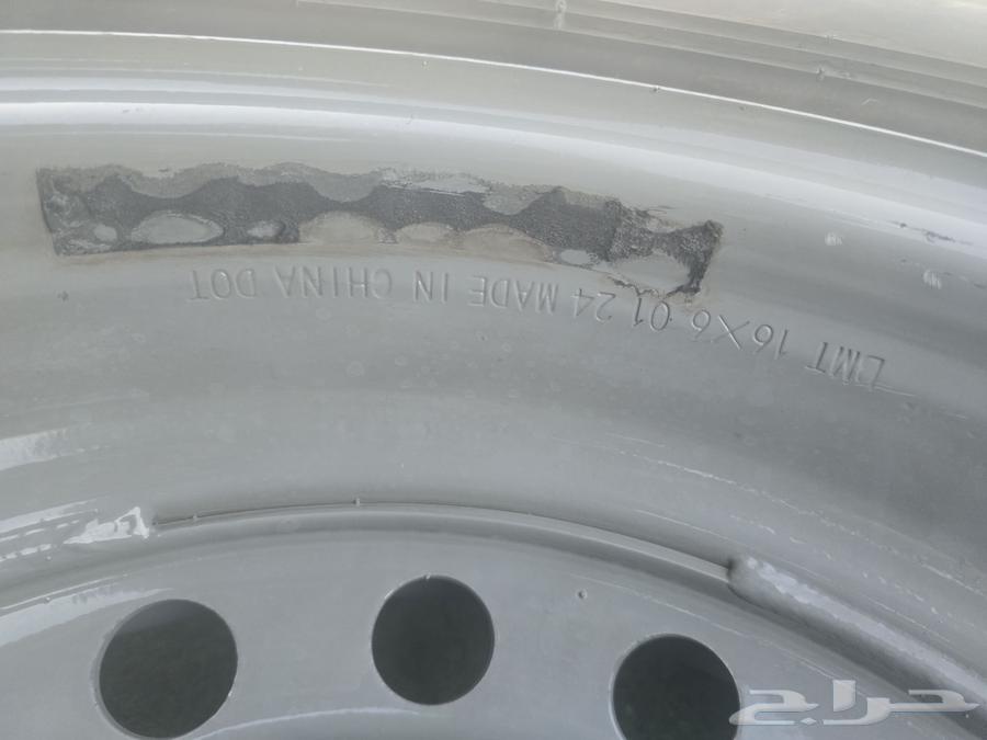 جنوط مقاس 16 مع طقم شبه الجديد بالون ماكسس 82564504572374530114