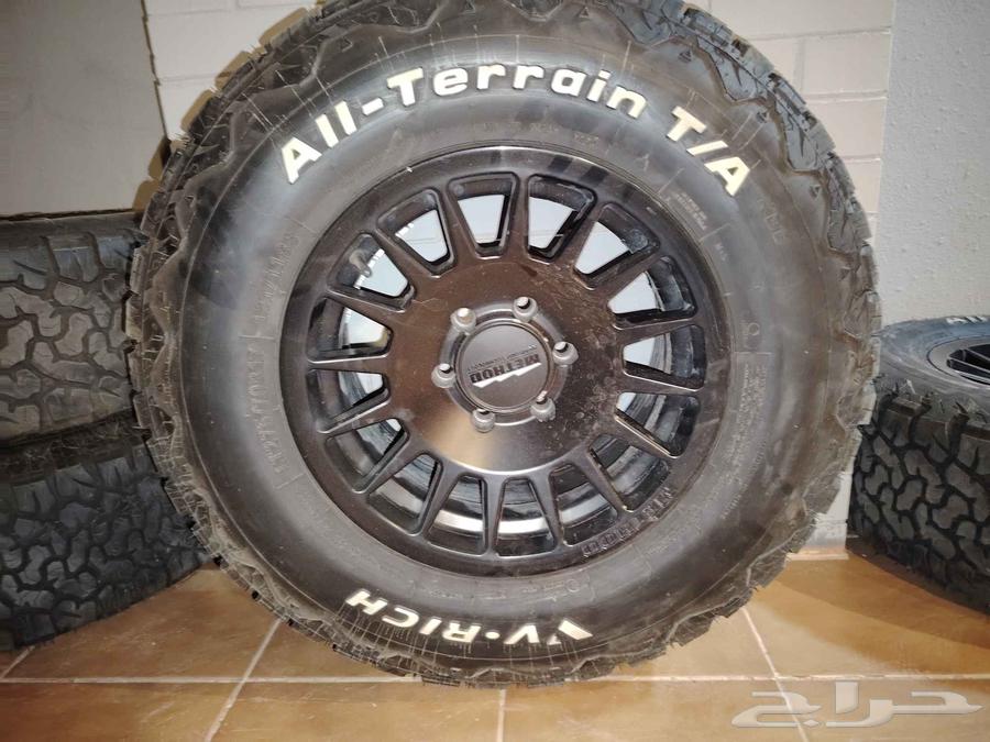 جنوط ميثود METHOD مع كفرات نص حجري بحالة ممتازة جدا جدا64507640334851113