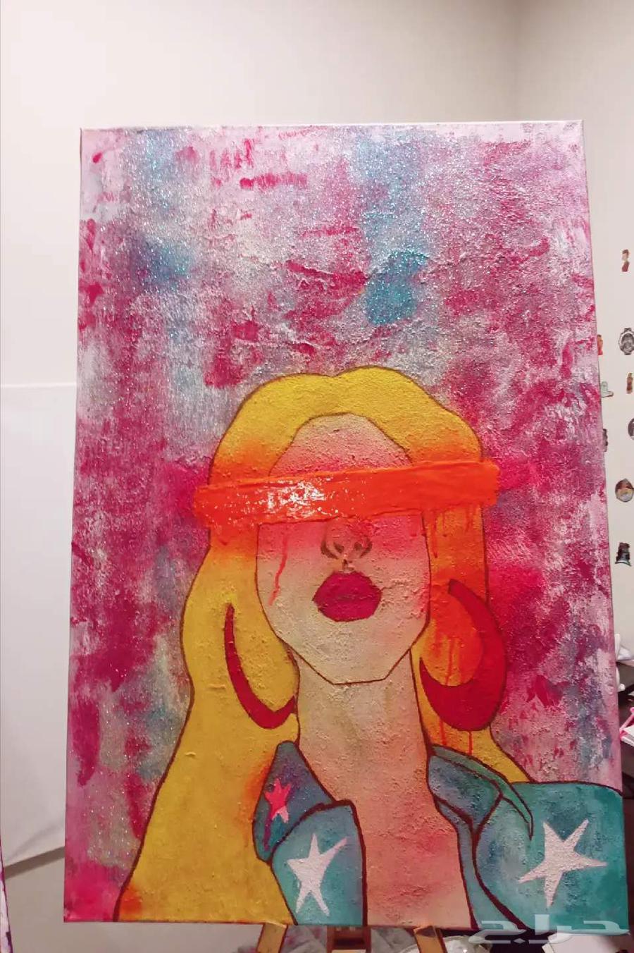 لوحه جداريه لوحه فنيه64499007310594110