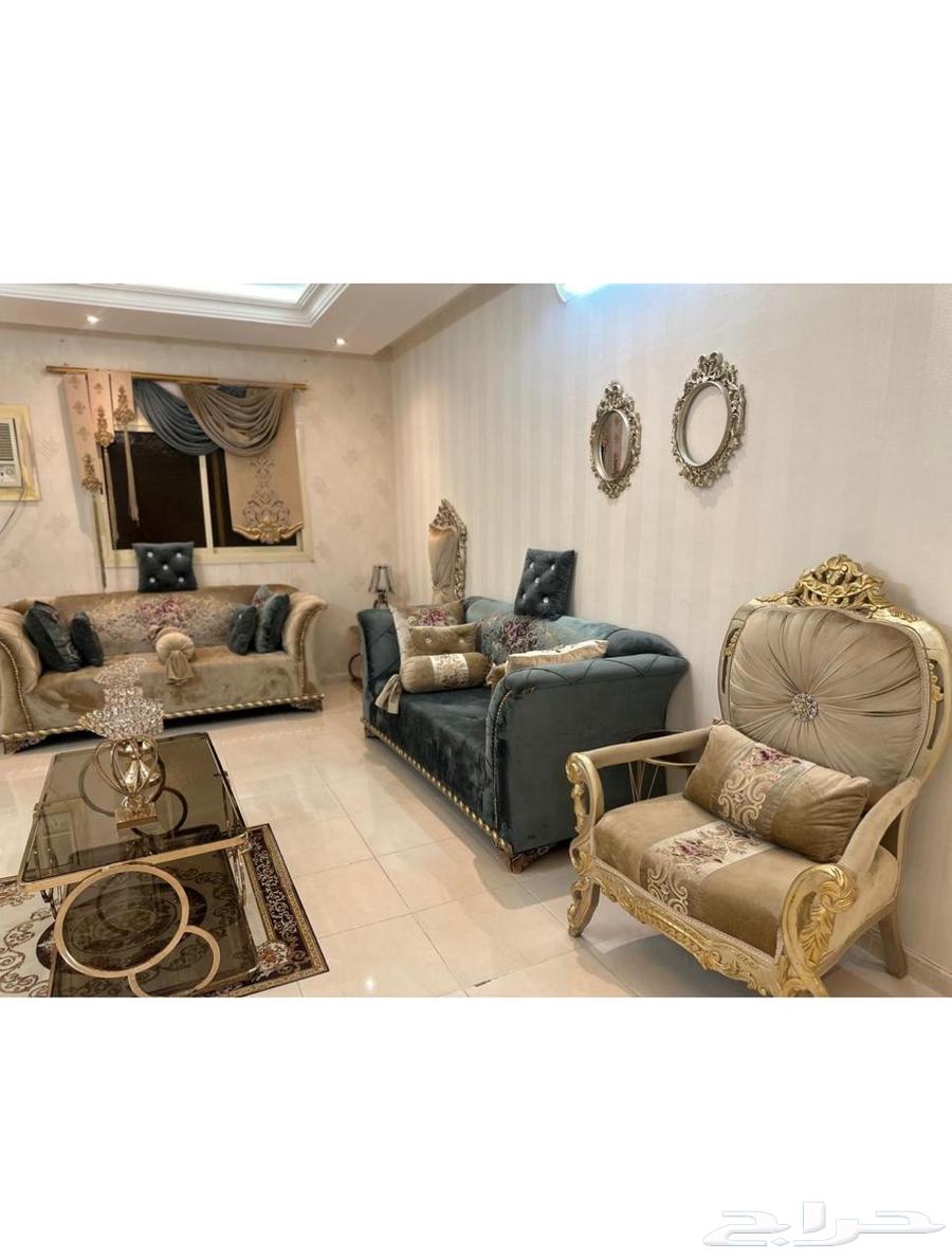 اثاث للبيع كنب وثلاجة وغرفة نوم64354578333057112