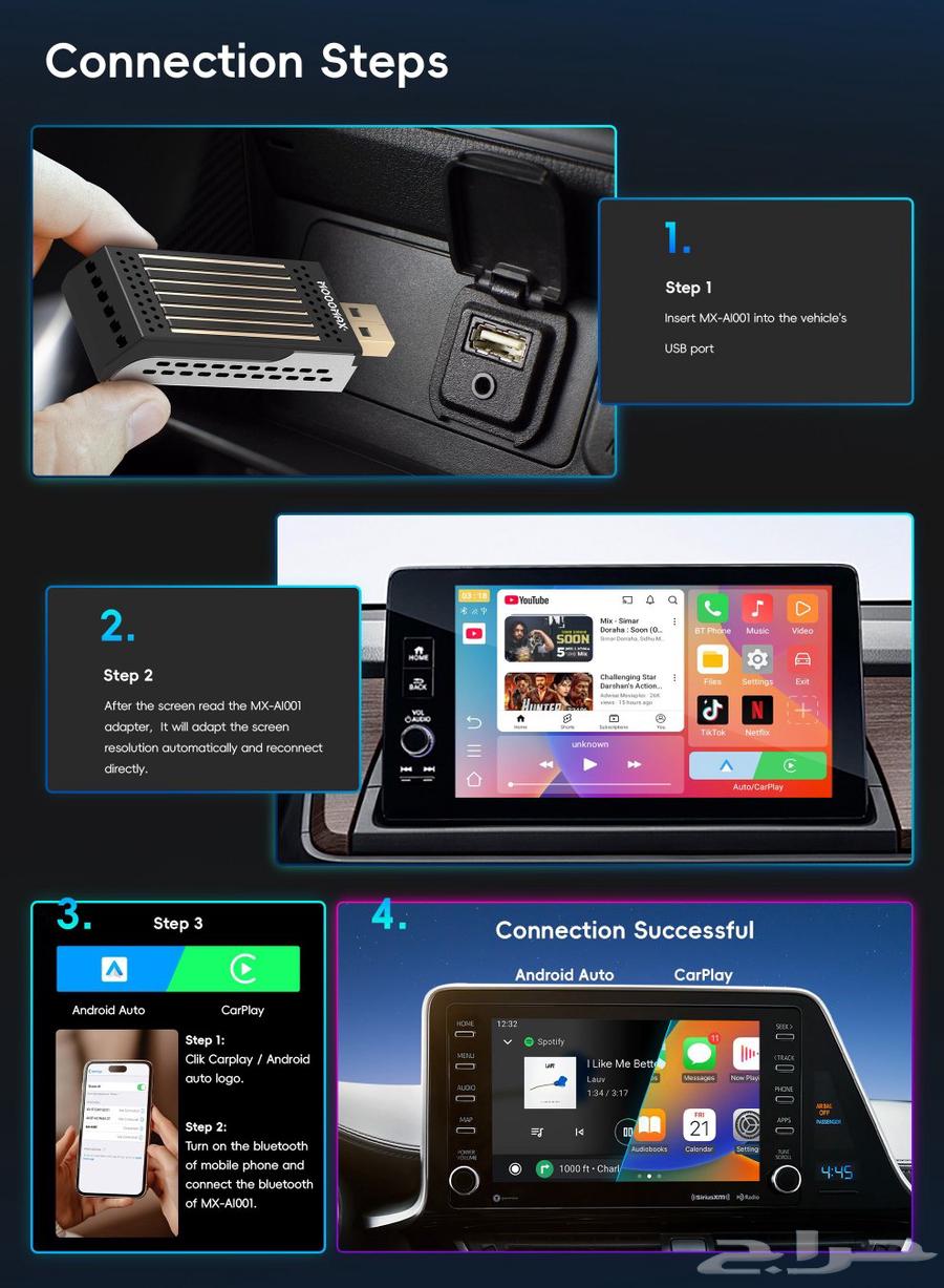 CarPlay with Android 13. Wireless CarPlay64506844438785113