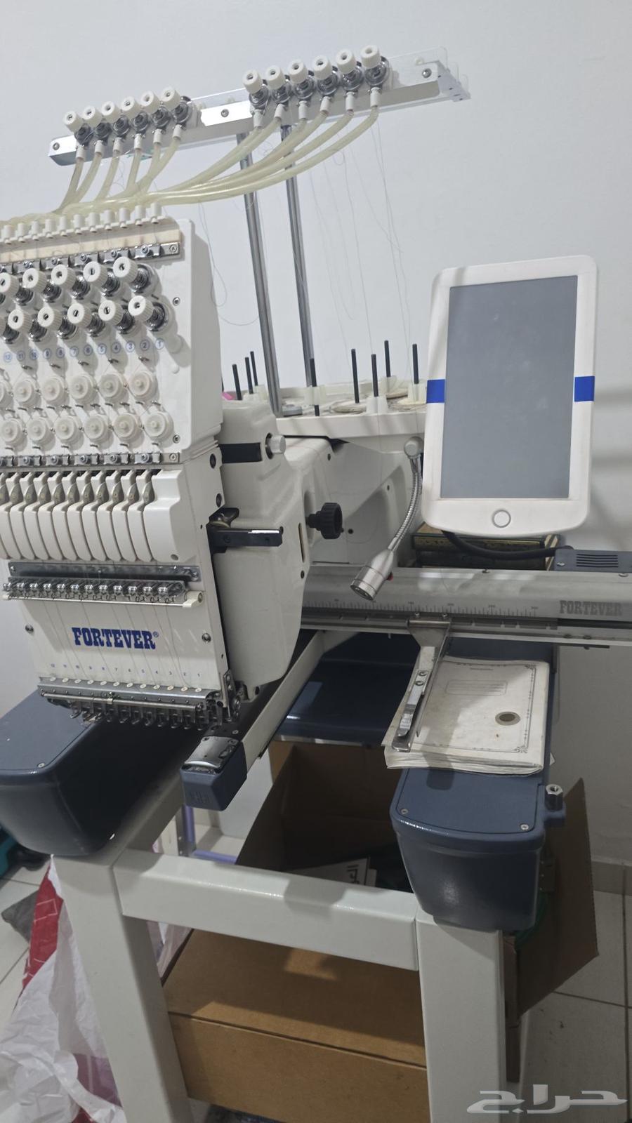 ماكينه تطريز راس واحد بحالتها64377093805570110