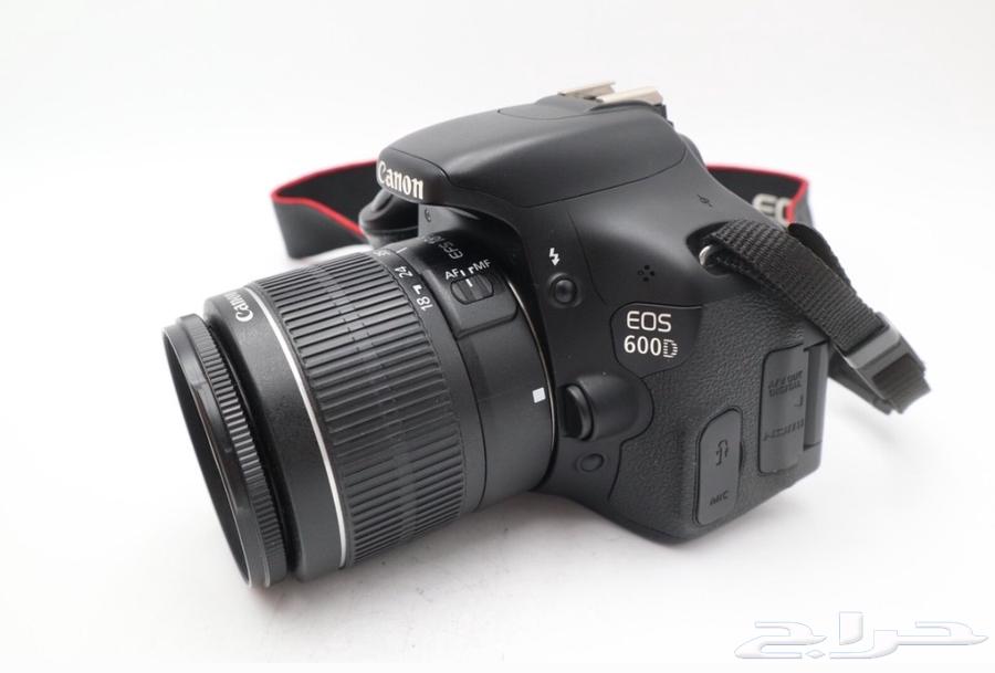 الكاميرا كانون 600 D نظيف جدا او أعراضها اصلي64376436578689114