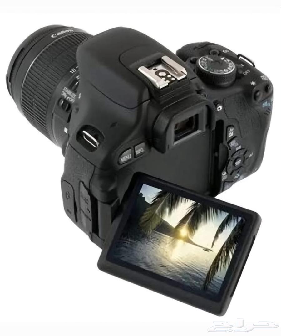 الكاميرا كانون 600 D نظيف جدا او أعراضها اصلي64376436578689112