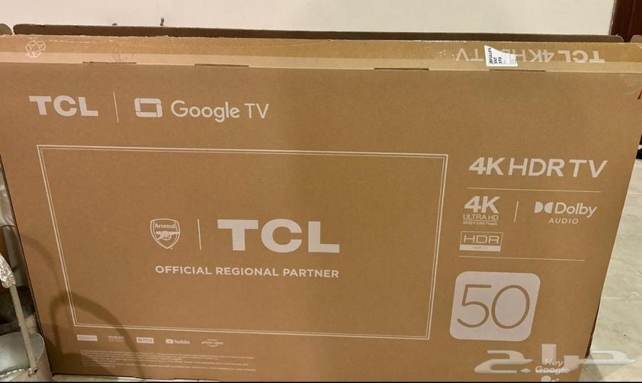 شاشة TCL 50 بوصة من جرير شبه جديدة وضوح فائق HDR نظام صوت64369952336897110