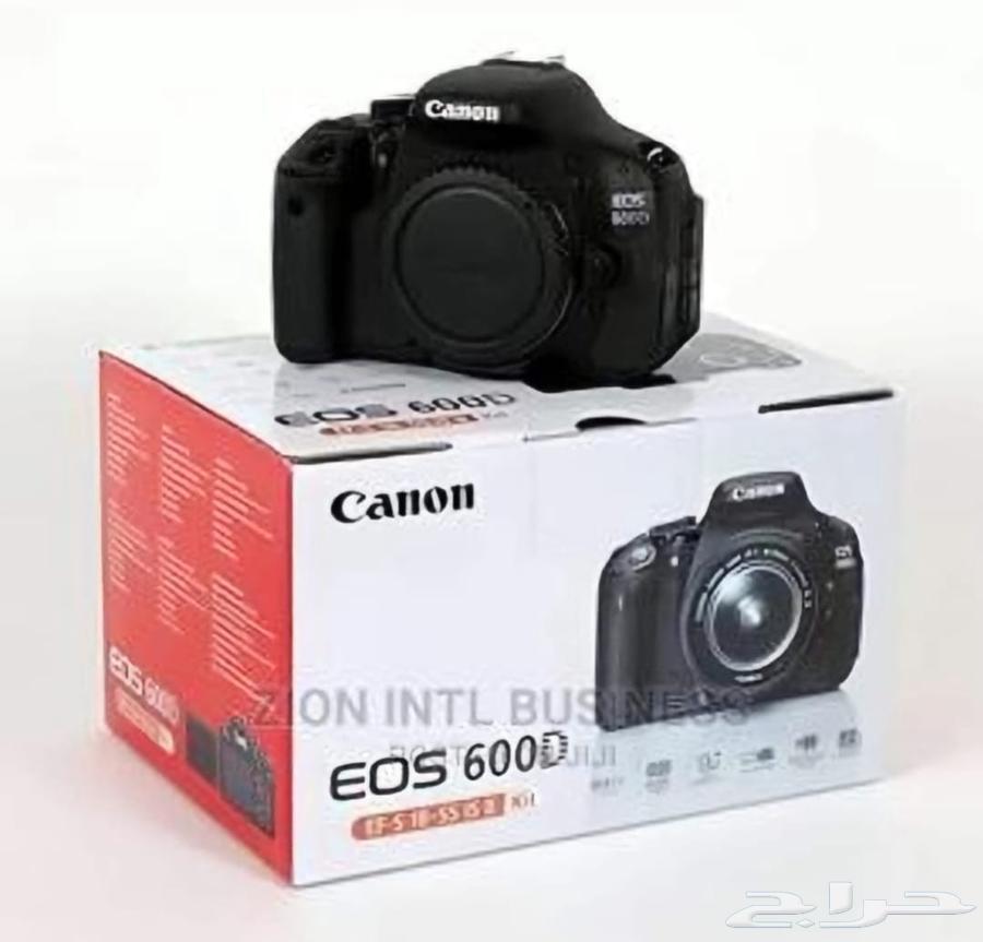 الكاميرا كانون 600 D نظيف جدا او أعراضها اصلي64376436578689111