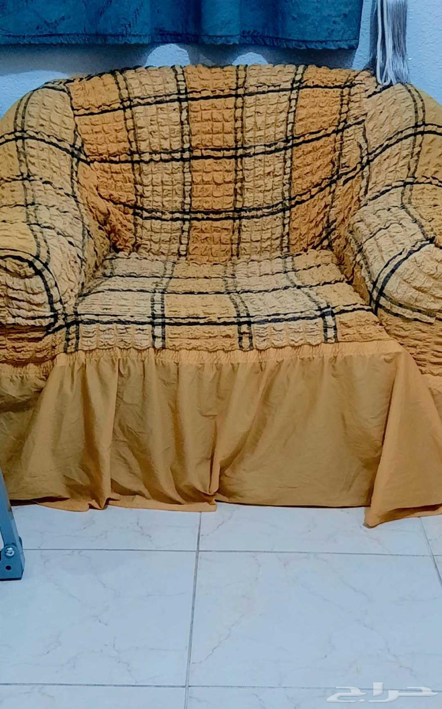 كنبه مع الغطاء  2 ب 100 ريال64376509975553111