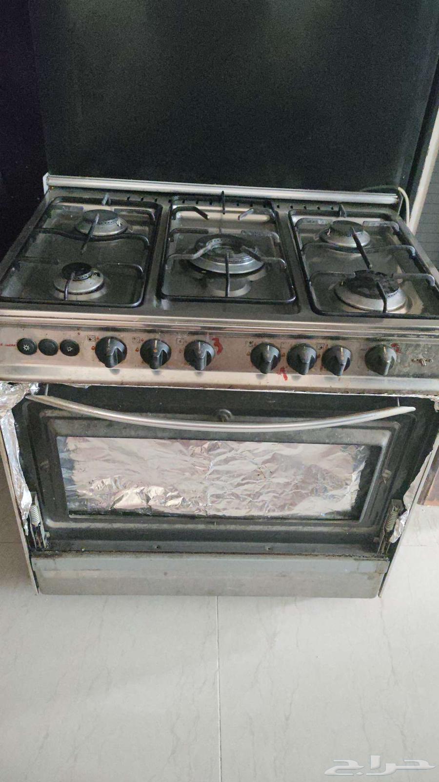 فرن غاز خمس عيون جيد نقصه زجاج مكنسه مكنسه كهربائيه جيده64371408936195111