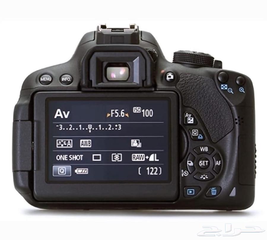 الكاميرا كانون 600 D نظيف جدا او أعراضها اصلي64376436578689113