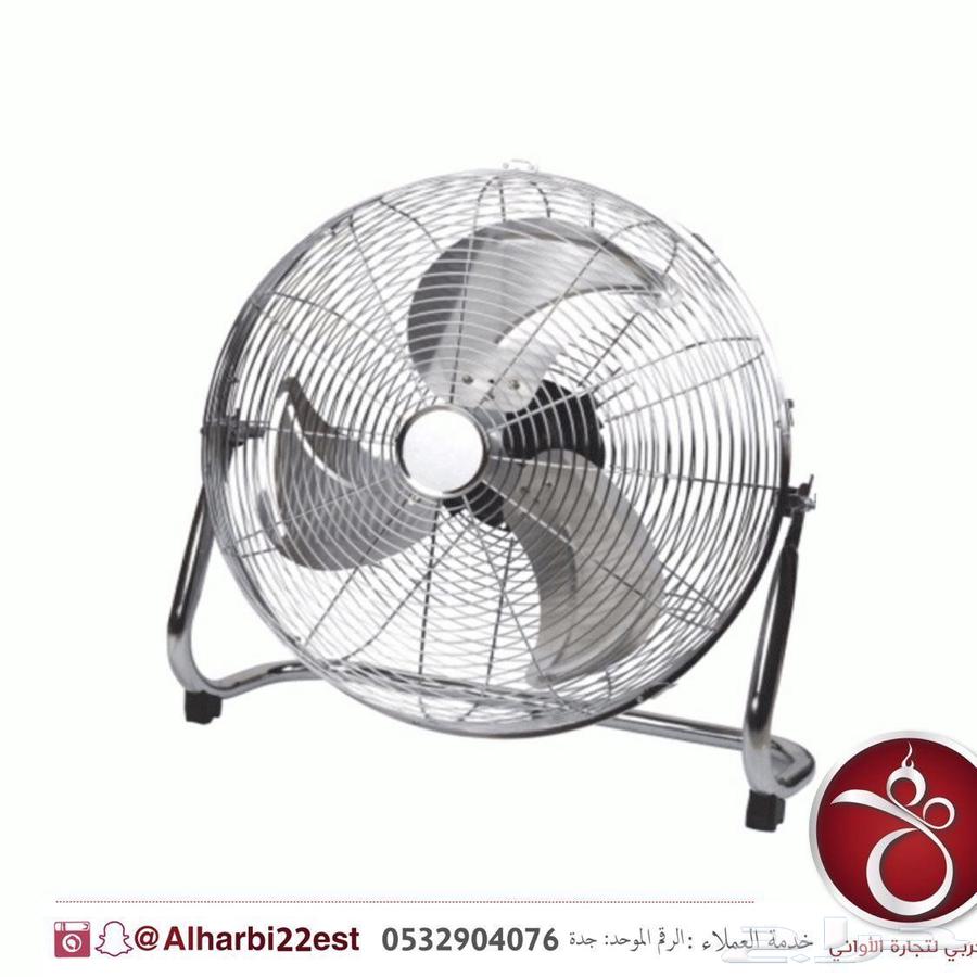 مروحة كهربائية ارضيه دوتس 45 سم 3 سرعات - فضي مروحة كهربائية64376050289666114