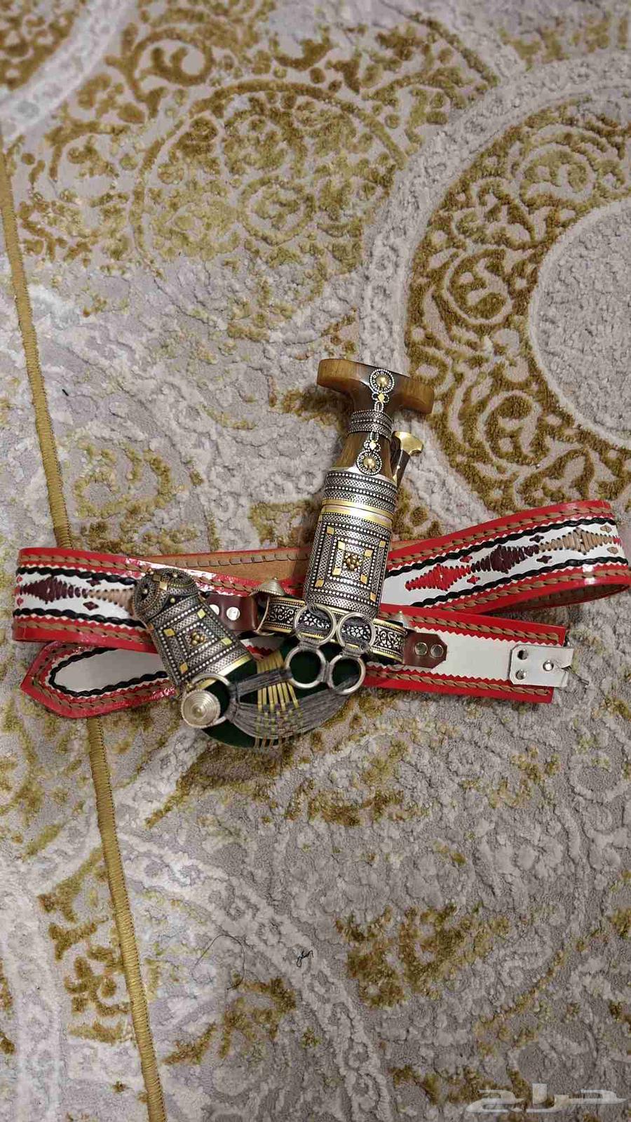 خنجر الراس وتر مقاس 5معدن مطلي فضة باقي جديده64366174874115110