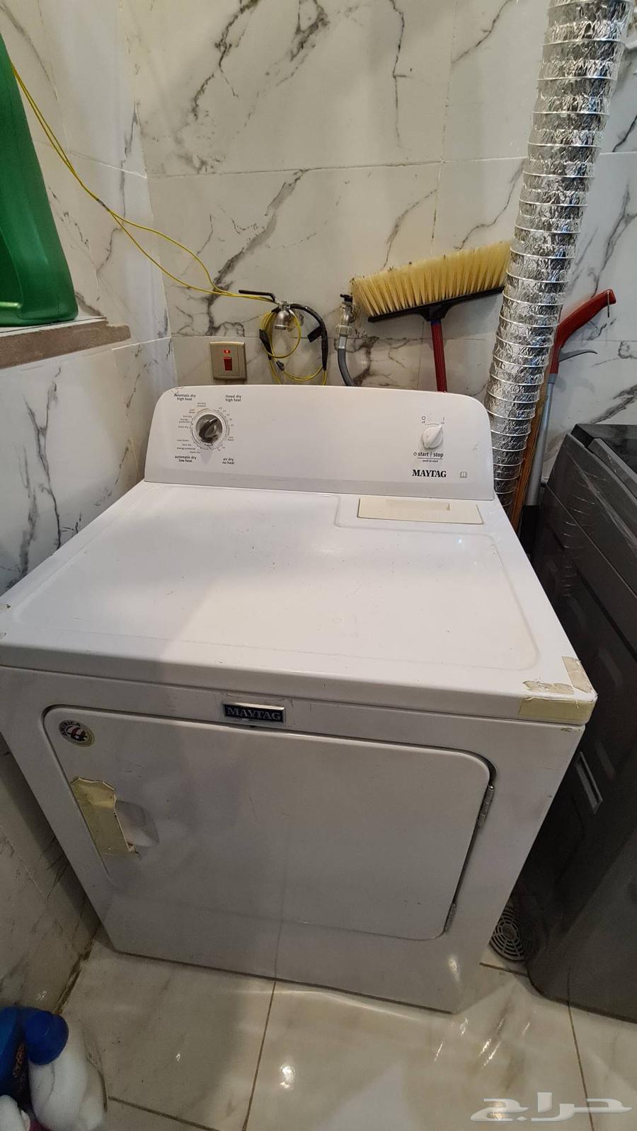 للبيع ثلاجة و نشافة ملابس في حالة جيدة64370511386627113