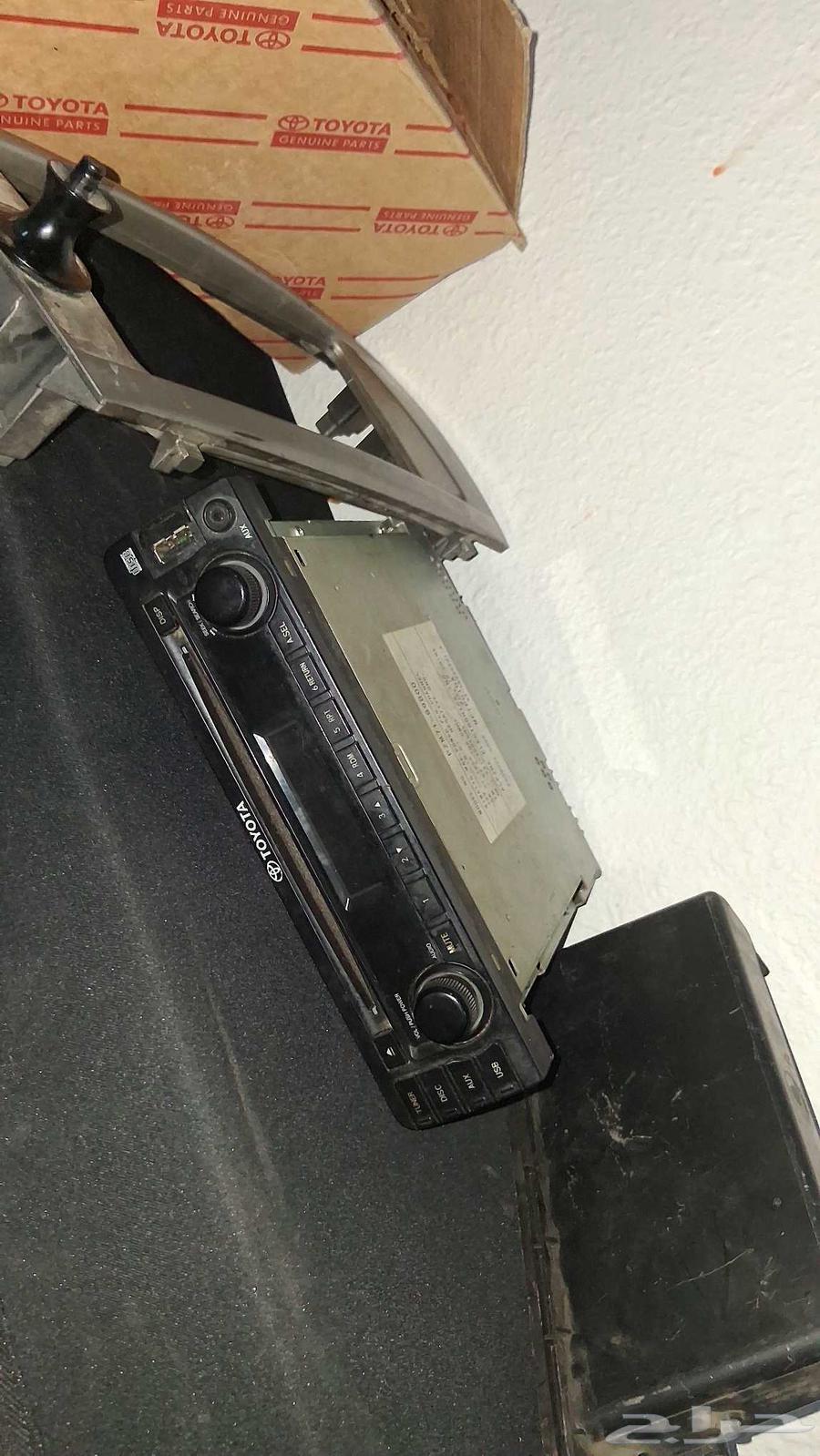 مسجل سيارة كامري 2011 شبه جديد تم الفك وستبقداله ب شاشه64508130979201113