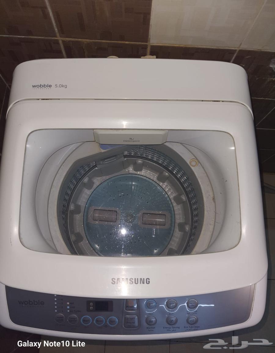 للبيع غسالة سامسونج فوق اتوماتيك 5 كيلو وثلاجة64374200948227111