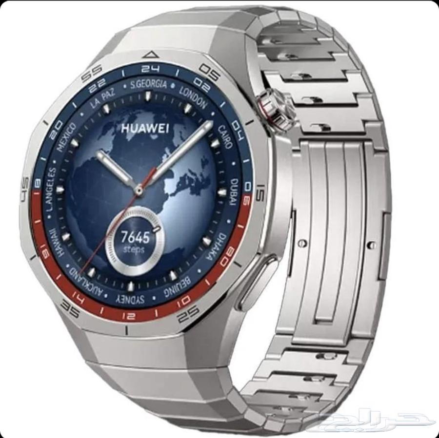 ساعة هواوي جي تي 5 برو تيتانيوم بحالة الجديده64377004507778111
