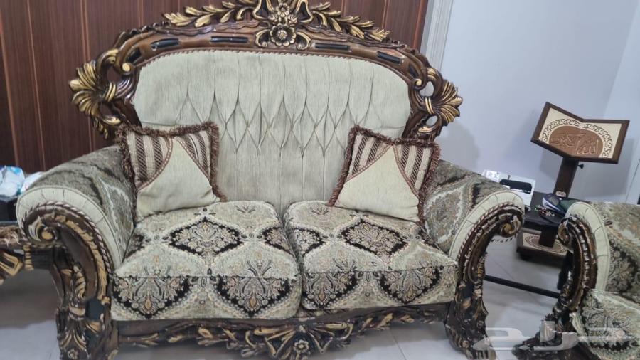 مجموعتين وغرفه خشب زان64375678586498114