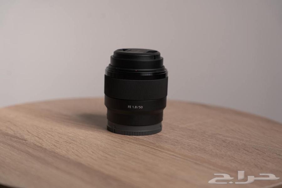 عدسة سوني 50m وفتحة 1.8 شبة جديدة Sony lens64368820707201112