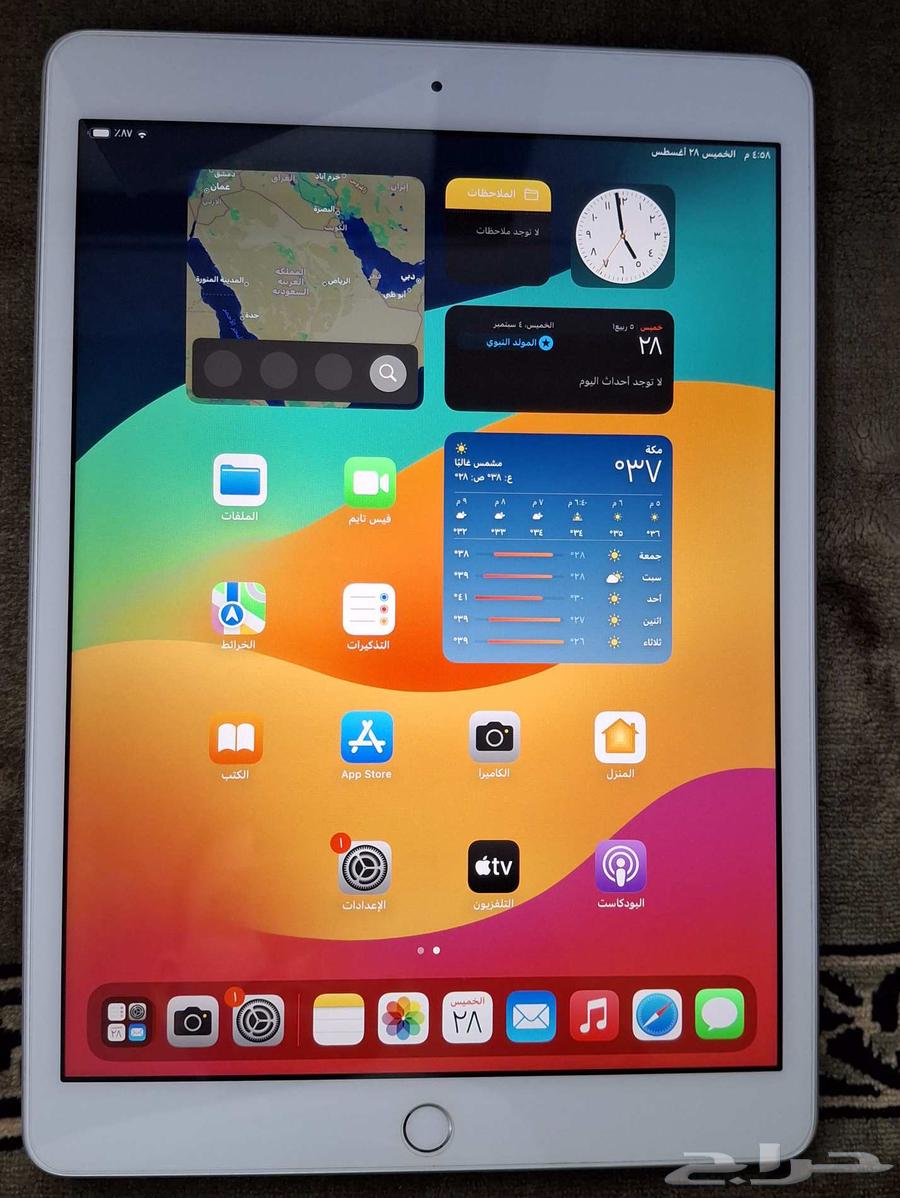 ايباد الجيل الثامن نظيف64368514074881111