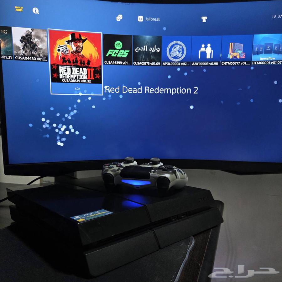 سوني 4 مهكر - مع العاب وكامل أغراضه64368046763905112