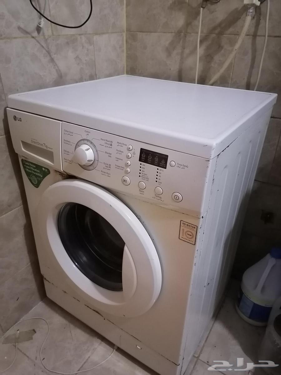 Refrigerator, freezer, automatic LG washing machine, oven, and sofa64370597680387113