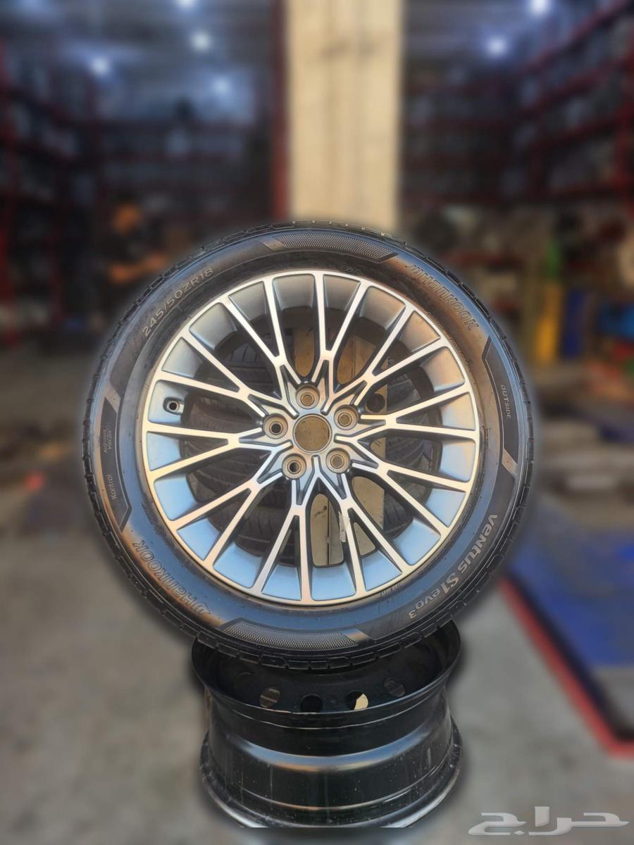 جنوط جينيسس كروم وكالة 2024 مقاس 18 مع كفراتها64518888068227110