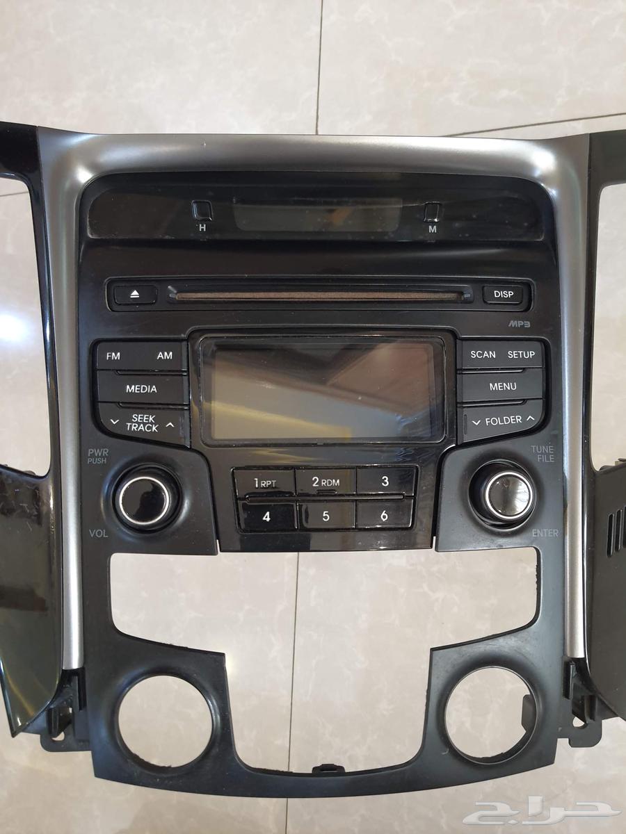 مسجل مع الديكور والساعه هونداي سوناتا 291463655179173121112