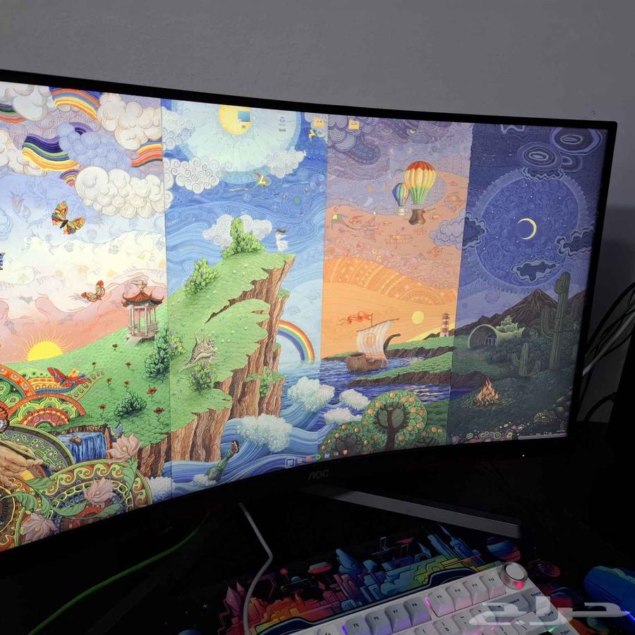 بي سي للبيع مع شاشة وملحقات كاملة64372726458371113