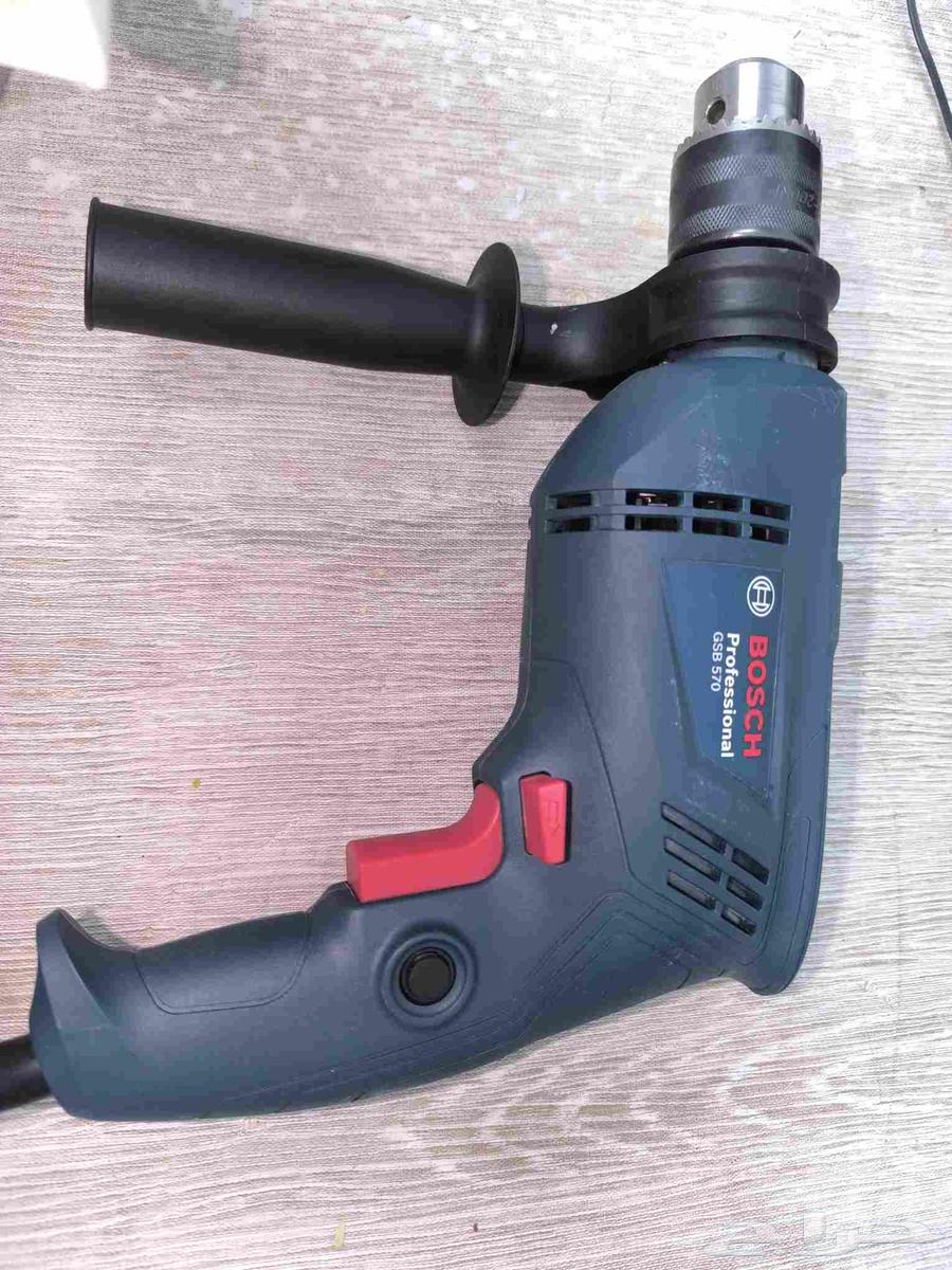 دريل مطرقة BOSCH جبار واحترافي 570 واط64508438721667111
