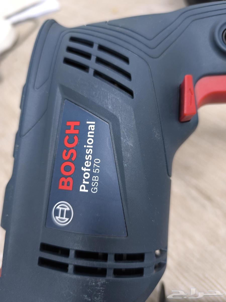 دريل مطرقة BOSCH جبار واحترافي 570 واط64508438721667112