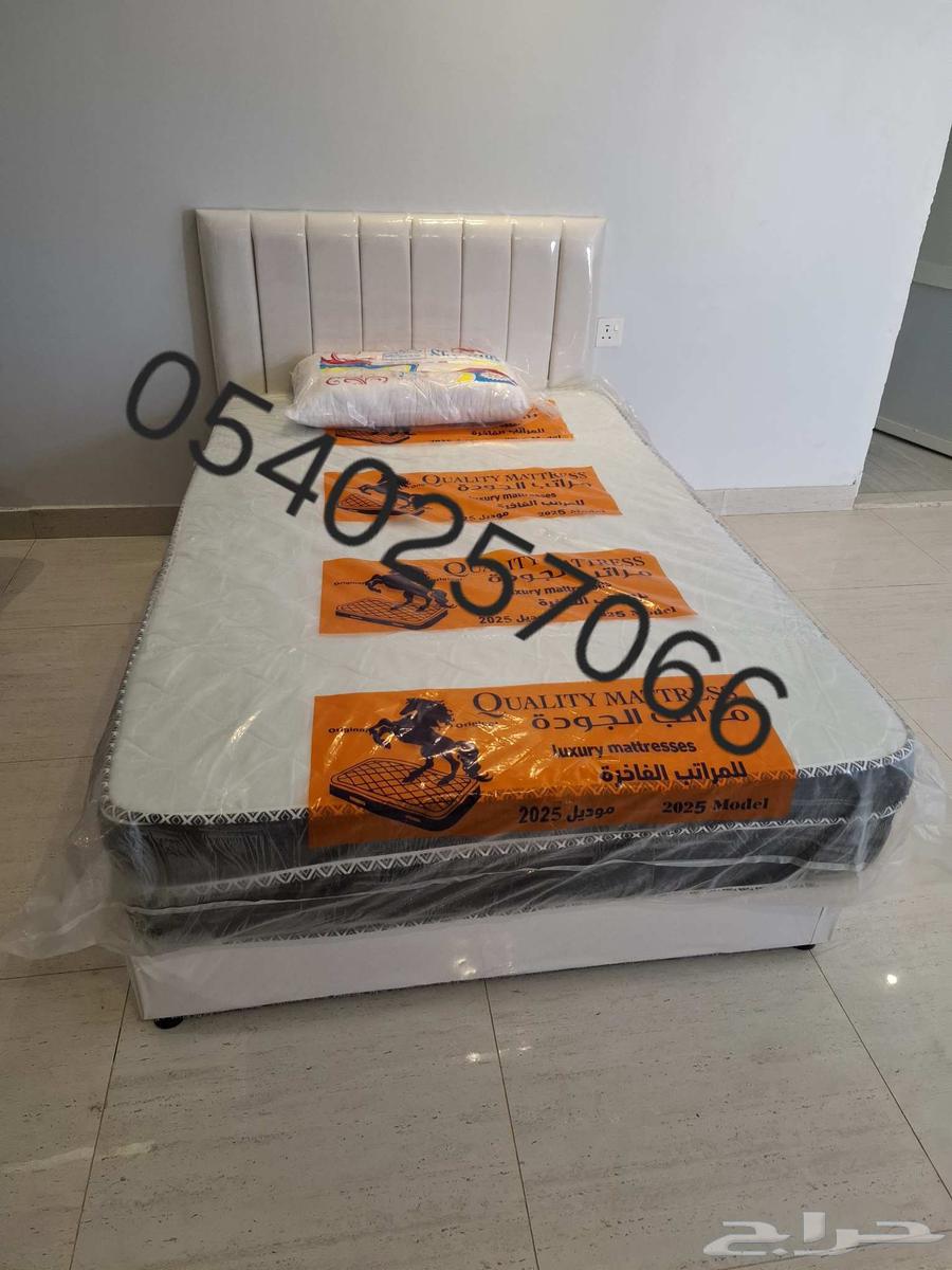 مجاني التوصيل والتركيب بالرياض سرير نفر مع المرتبه 275ريال64371060081922112