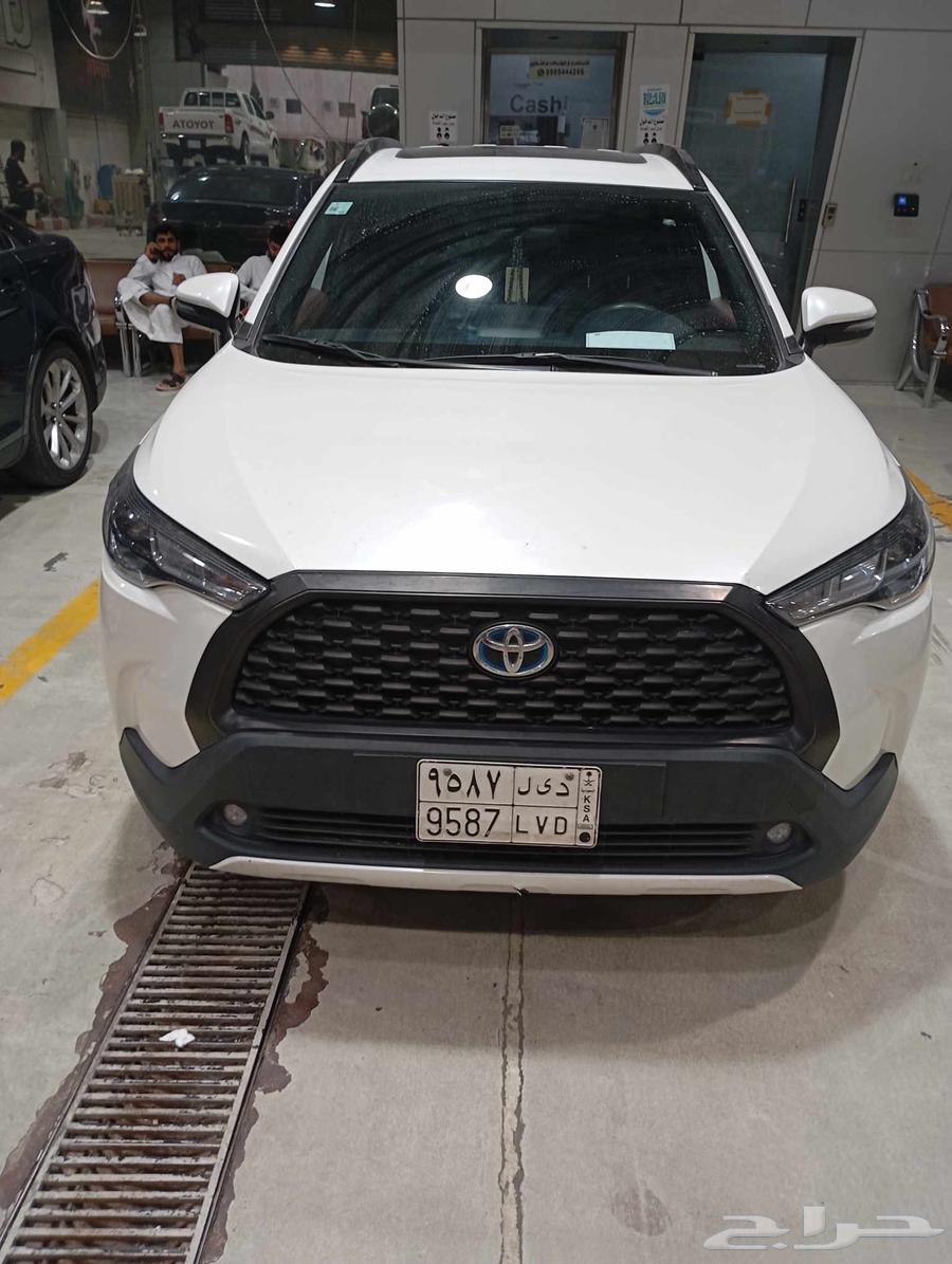 تويوتاكورولا كروس هايبرد 2021 الممشى 104 قابل للزياده64516268273793111