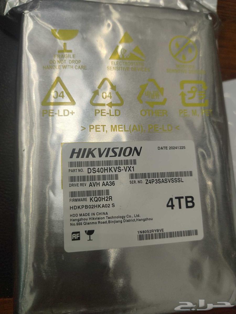 هارد تخزين كاميرات 4 تيرا هيك فيجن64362438656769110