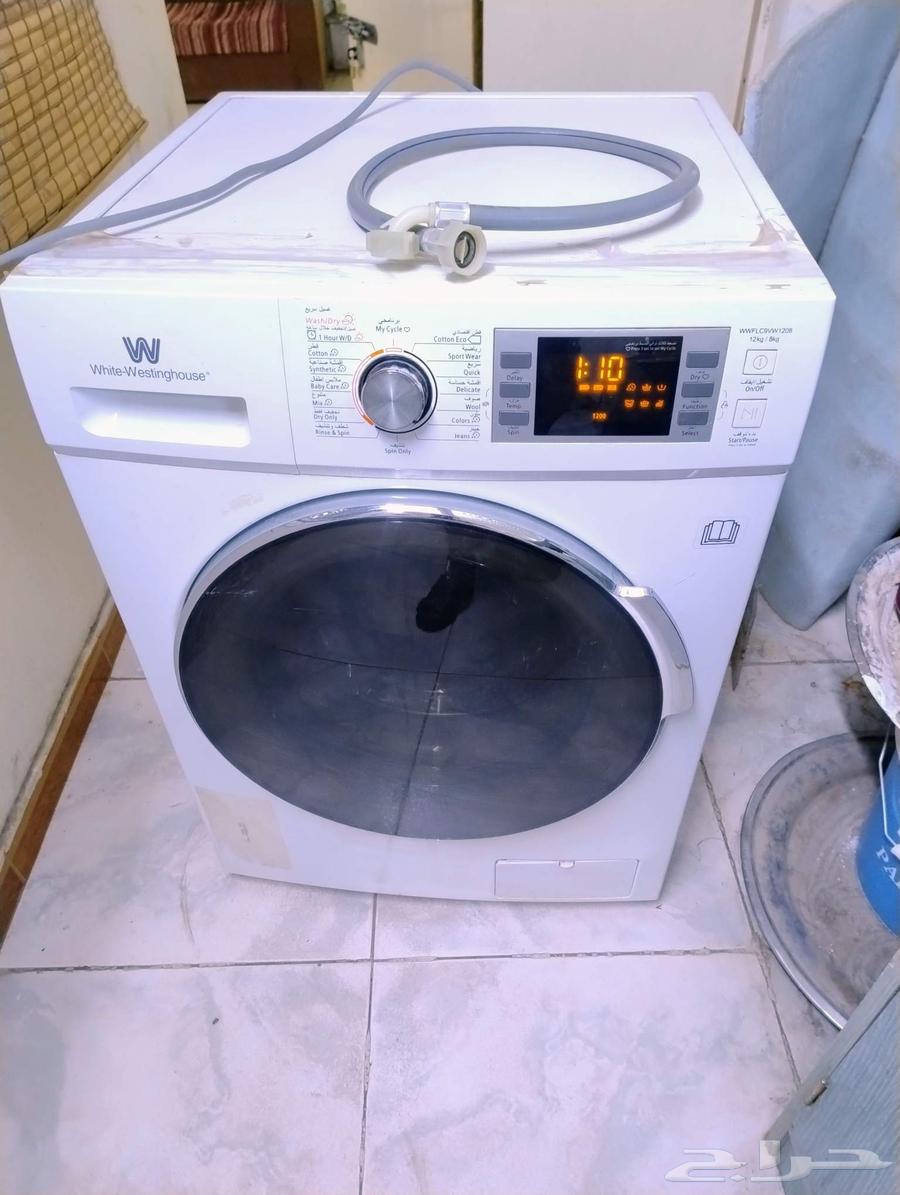 غساله شبه جديد مستعجل للبيع64371060152451110