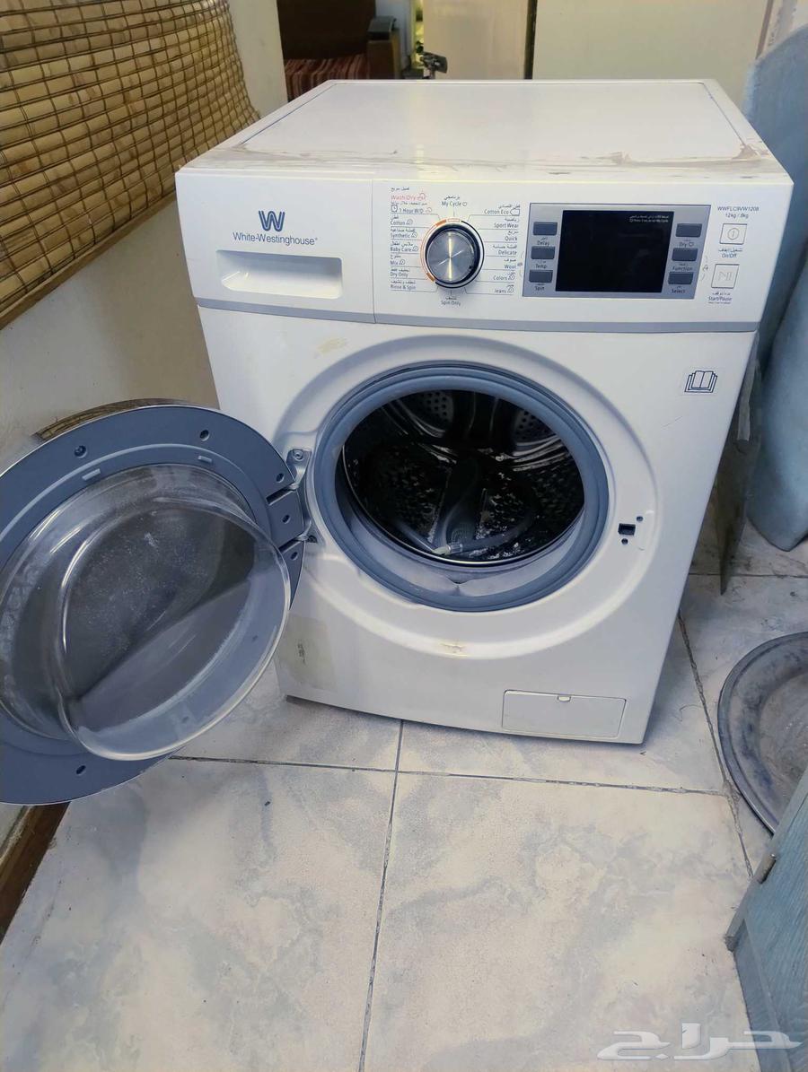 غساله شبه جديد مستعجل للبيع64371060152451112