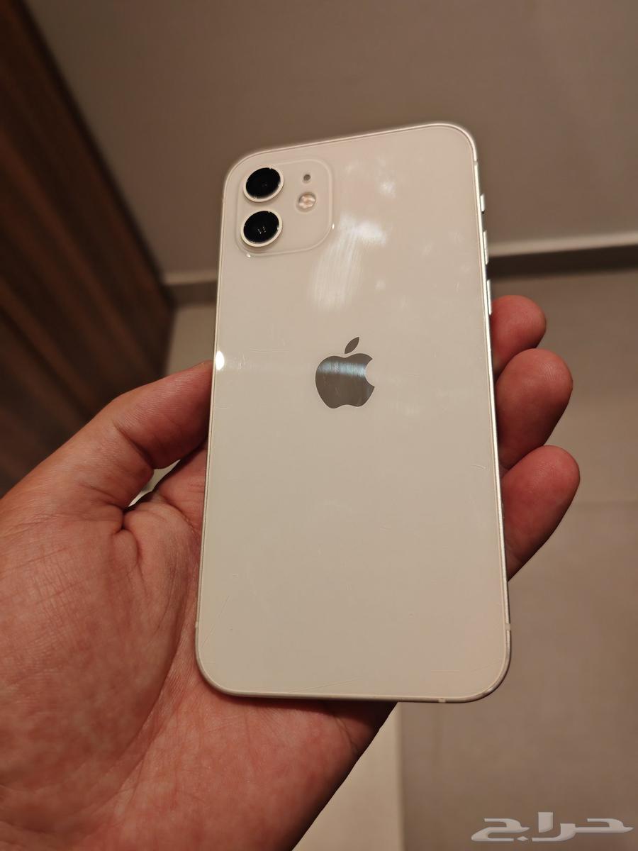آيفون 12 بسعة 128 جيجابايت، لون أبيض، حالة جيدة64376974436226111