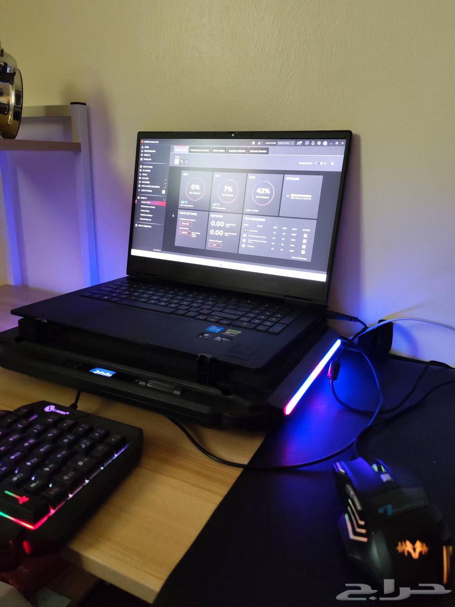 لابتوب Omen gaming بكج كامل التفاصيل بالكابشن64371089256706111
