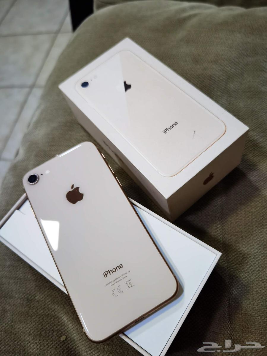 ايفون 8 مستخدم نظيف64362803320321110