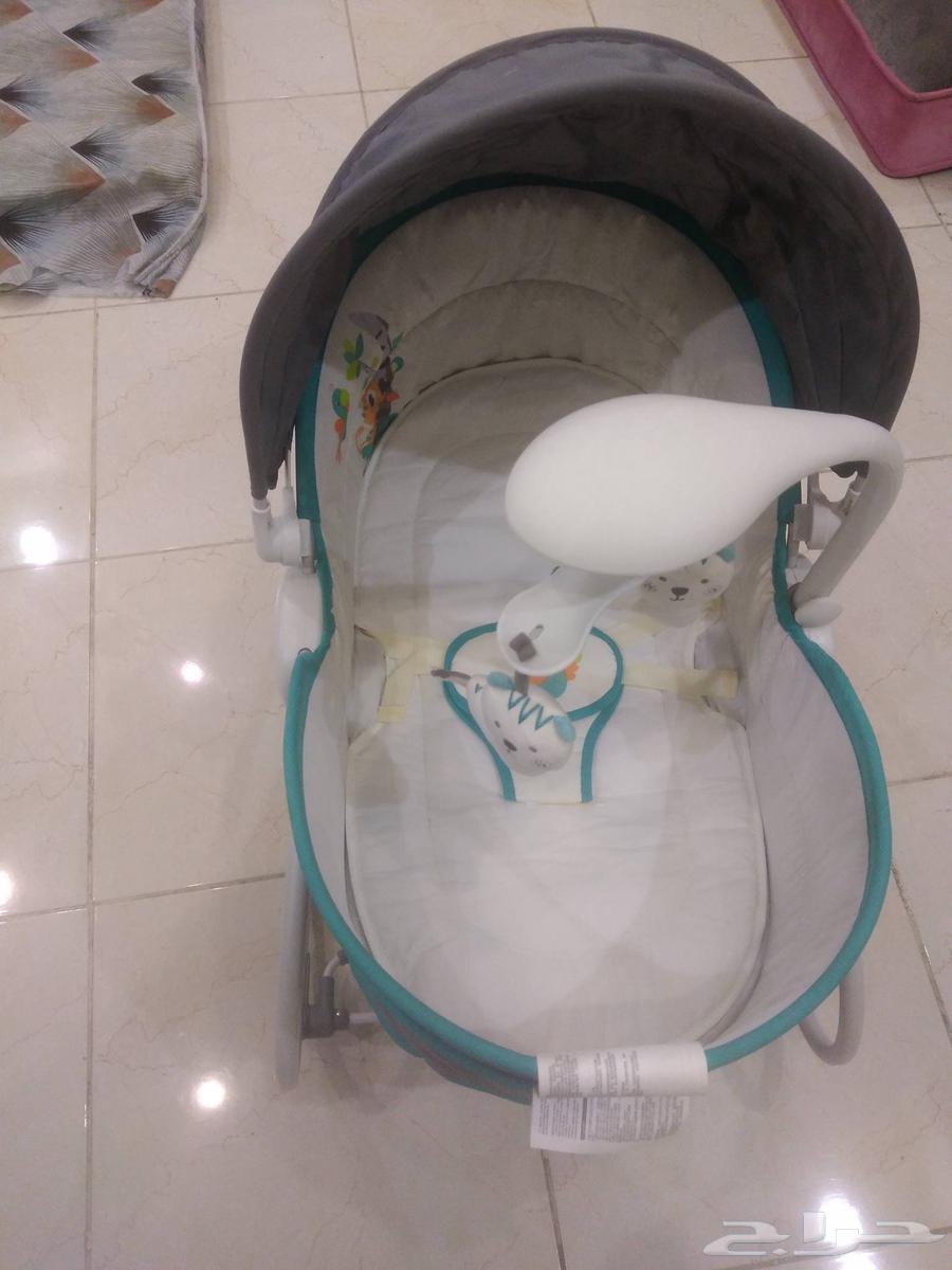 سرير اطفال هزاز جديد استخدم فتره بسيطه64370323366403112