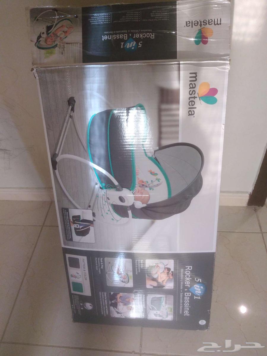 سرير اطفال هزاز جديد استخدم فتره بسيطه64370323366403113