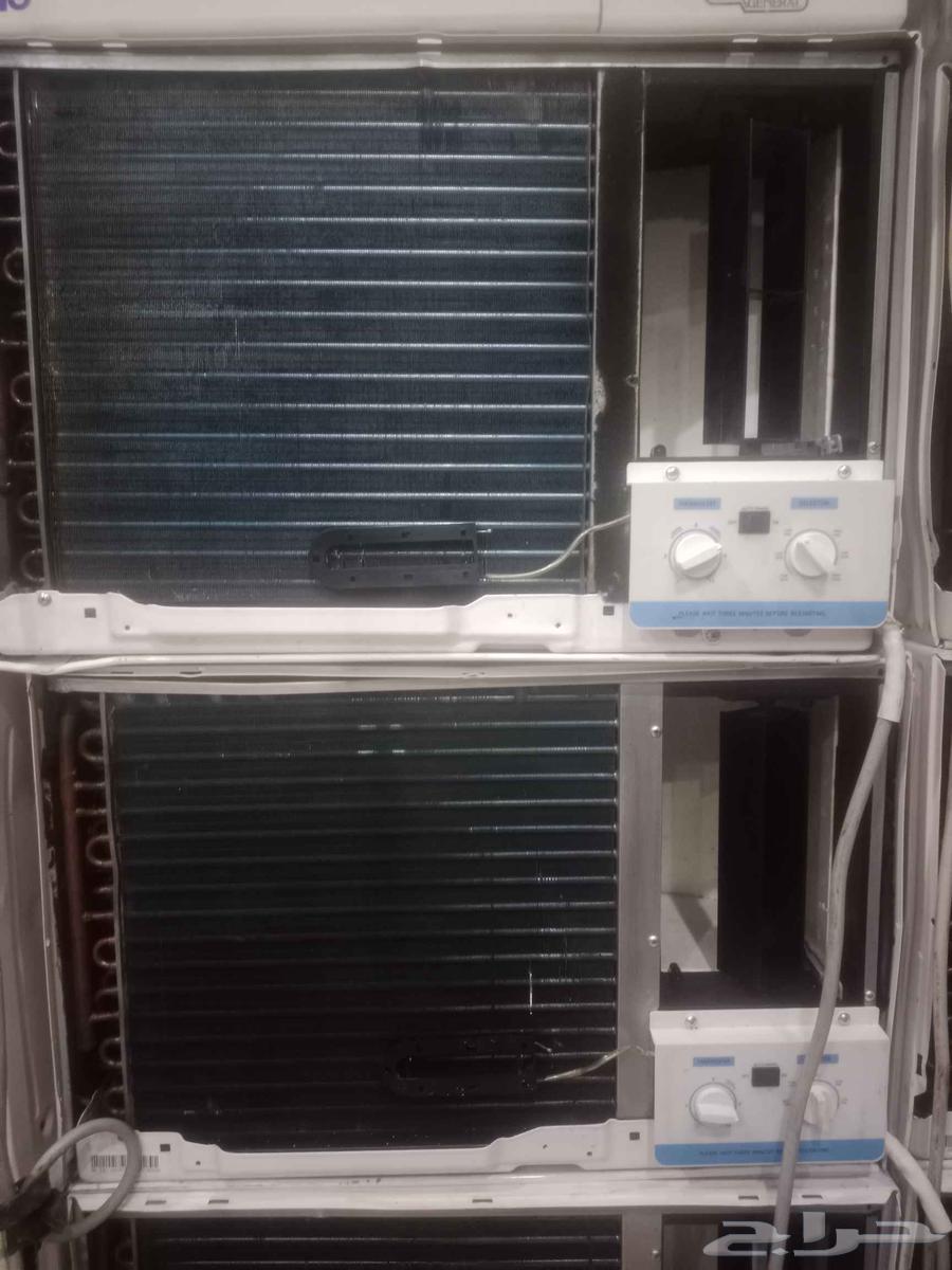 مكيفات شباك موفر للطاقة شبه جديدة للبيع على ضمان64374290165889112