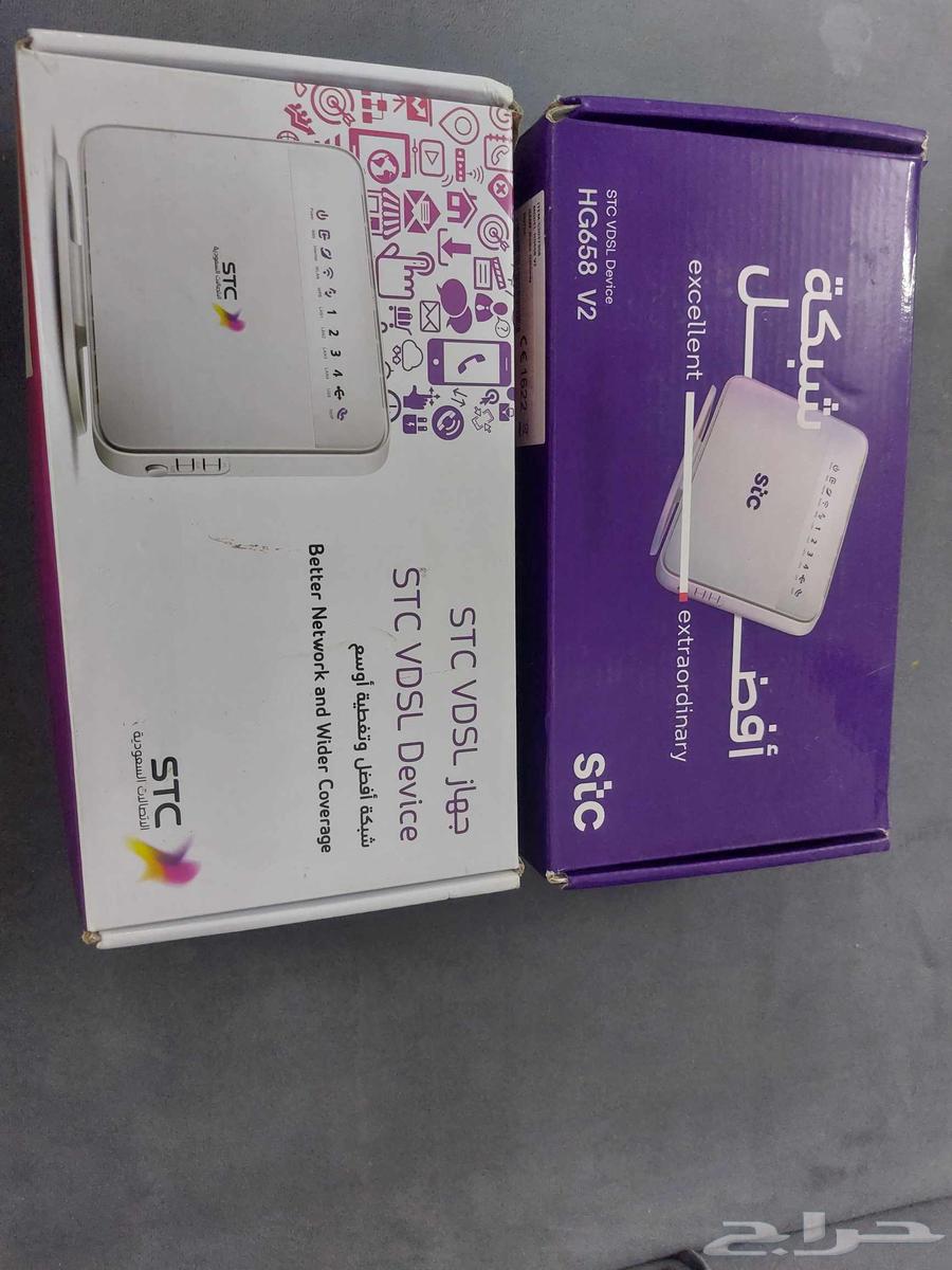 راوتر stc جديد ألياف64373624905217111