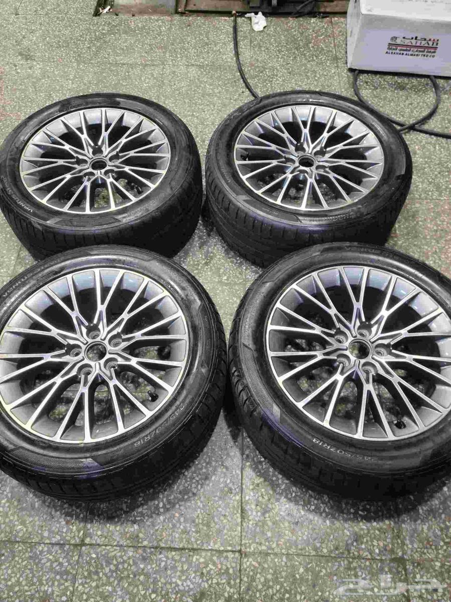 جنوط جينيسس كروم وكالة 2024 مقاس 18 مع كفراتها64518888068227112