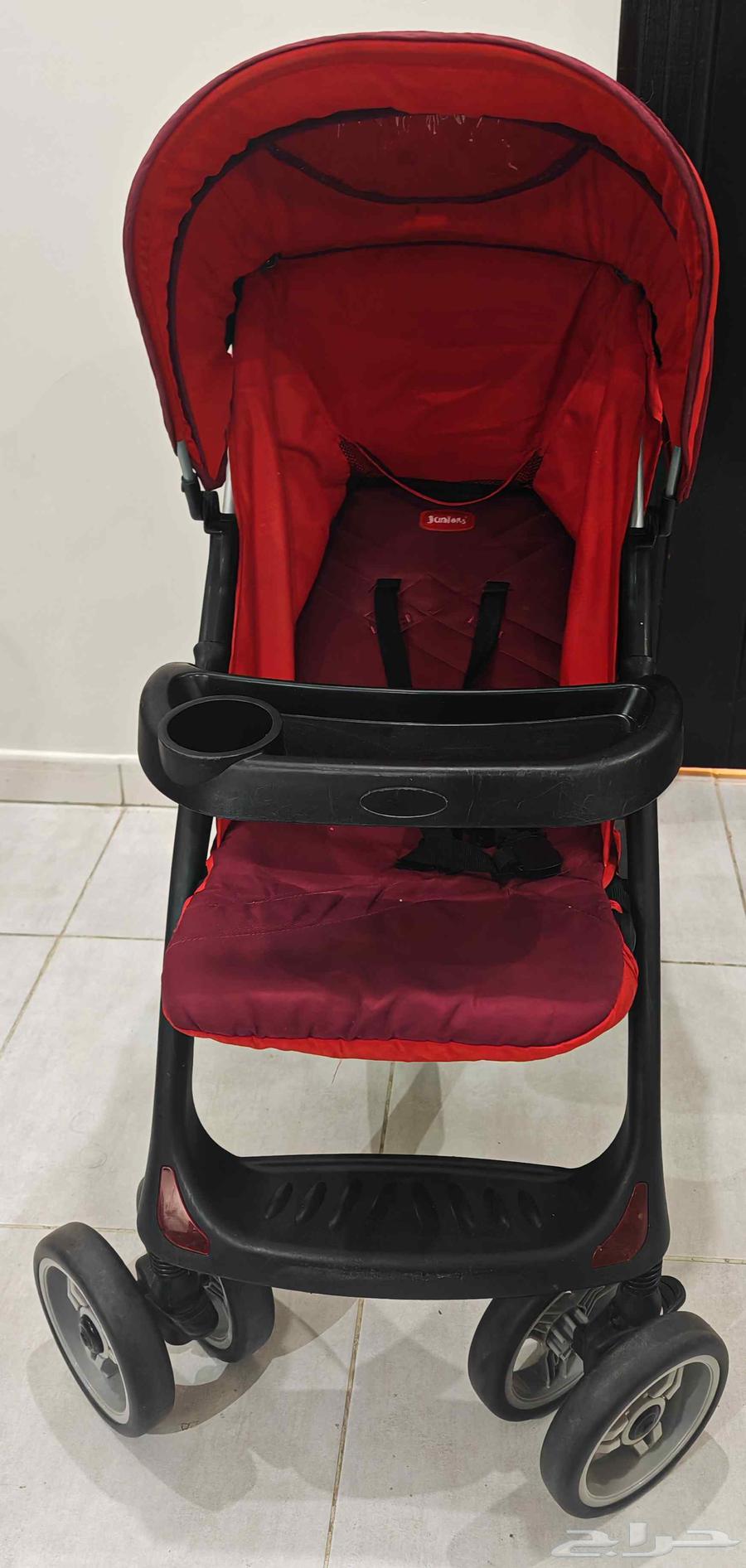 عربية اطفال وكرسي سياره و مقعد لسيارة مستعمله للبيع نظيفه64373092792705112