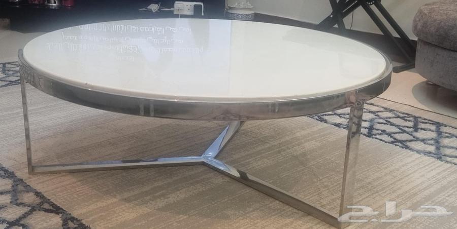 طاولة قهوة رخام طبيعي 10064368426794625110