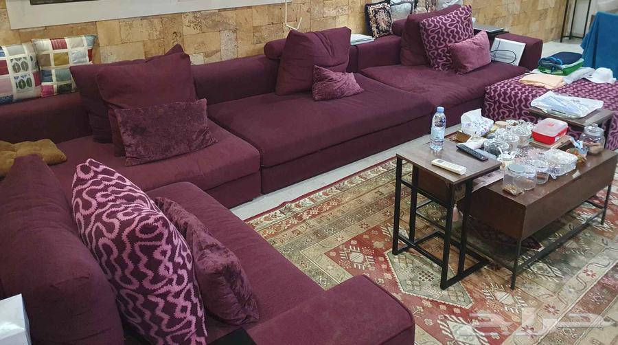 جلسة انتريه متصلة حرف L64376674998913111