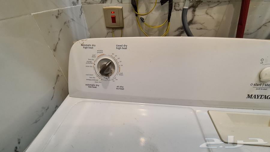 للبيع ثلاجة و نشافة ملابس في حالة جيدة64370511386627112